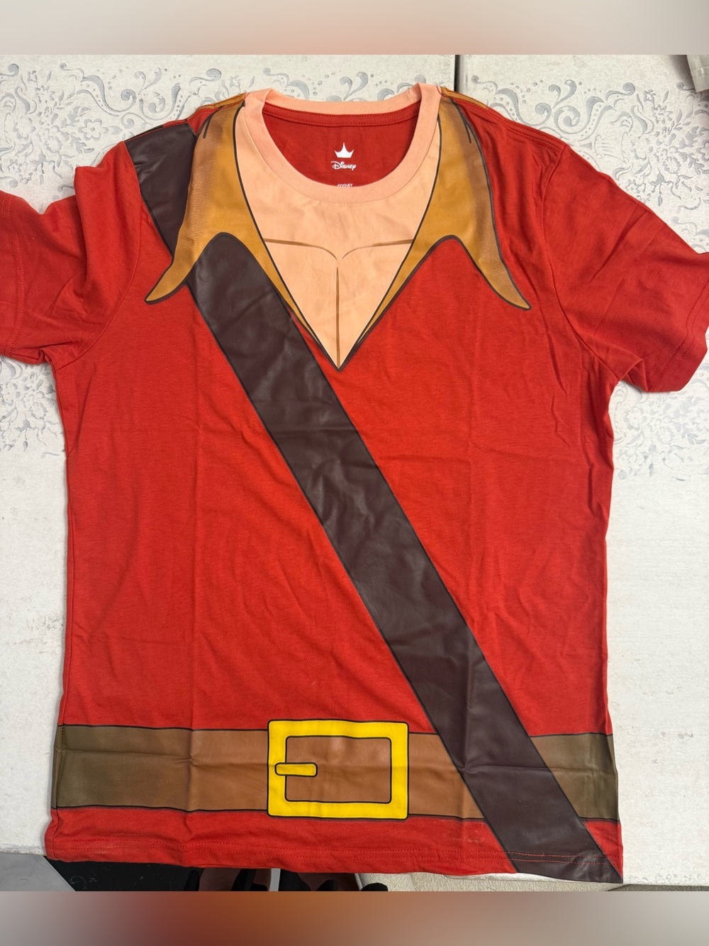 Disney Men’s Gaston T-Shirt Size L NWOT